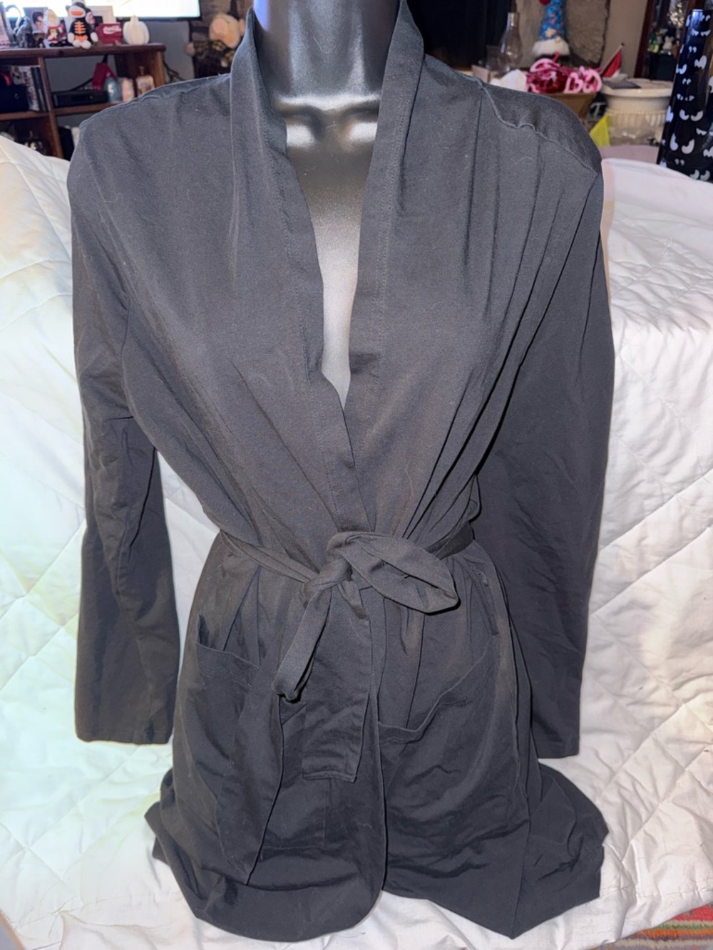 Pact Organic Staycation Short Robe